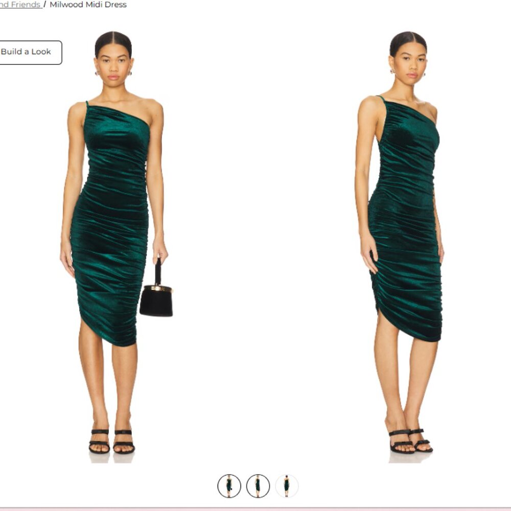Lovers + Friends Milwood Midi Dress — NWT - Size Small